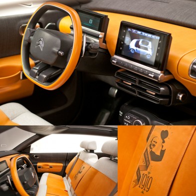 Citroen Cactus Concept интерьер